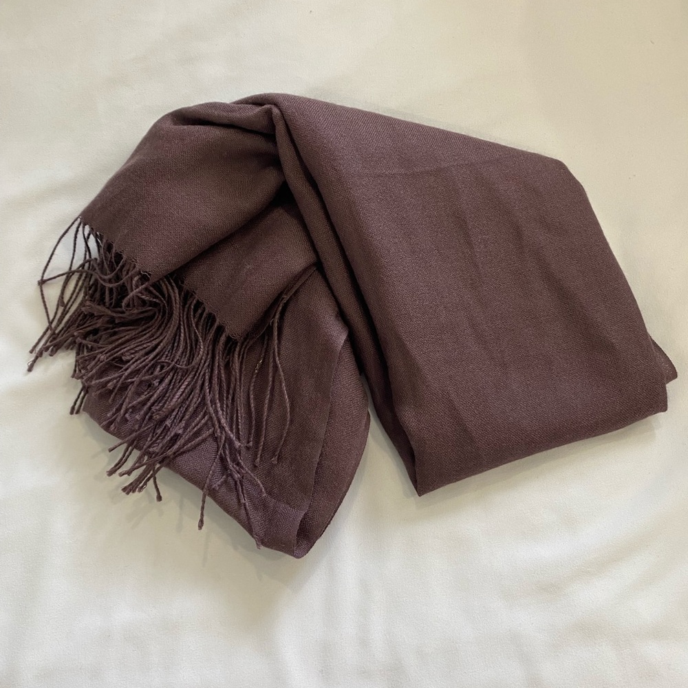 Purple scarf